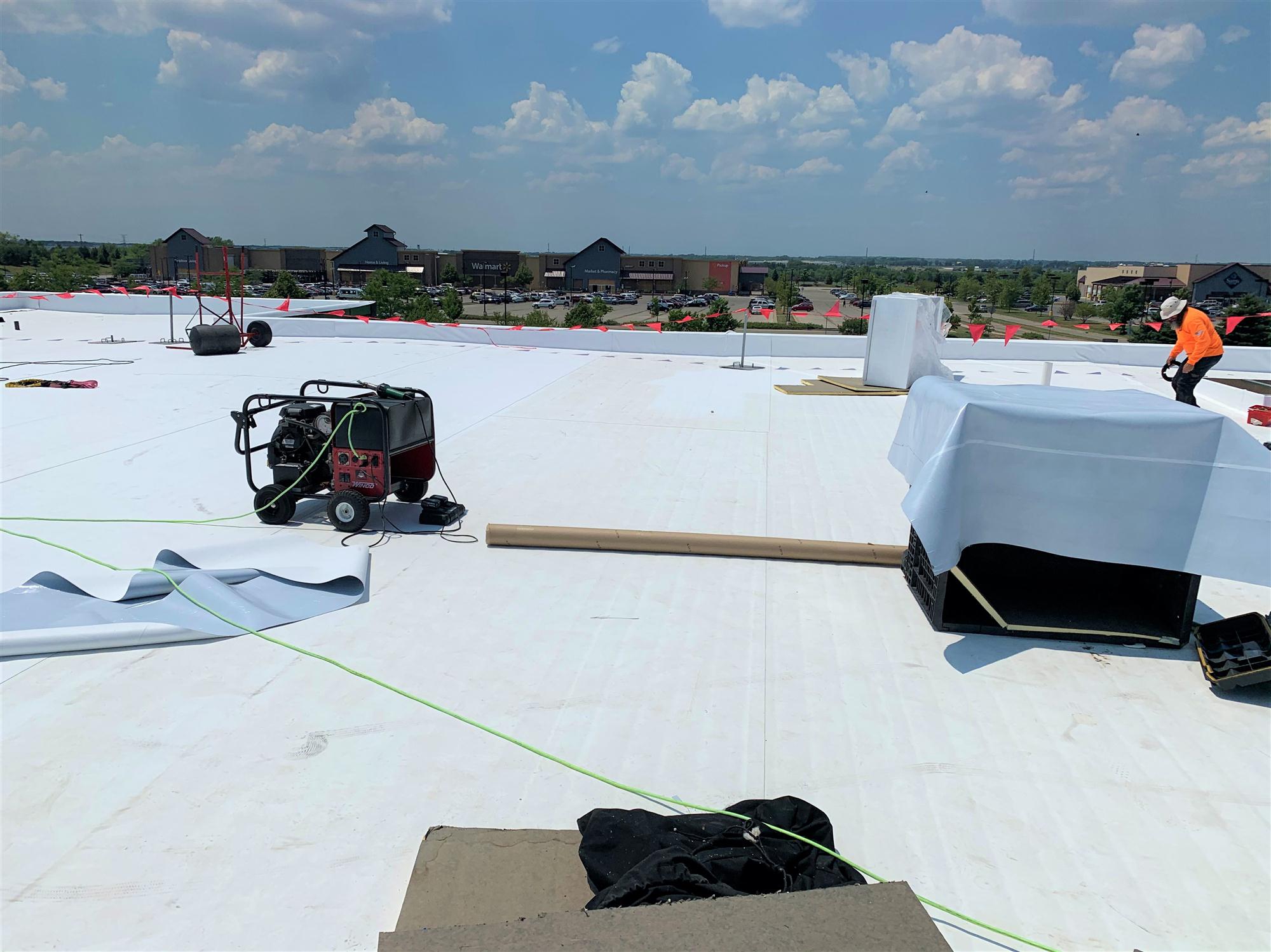 TPO roof repair services in Milwaukee WI