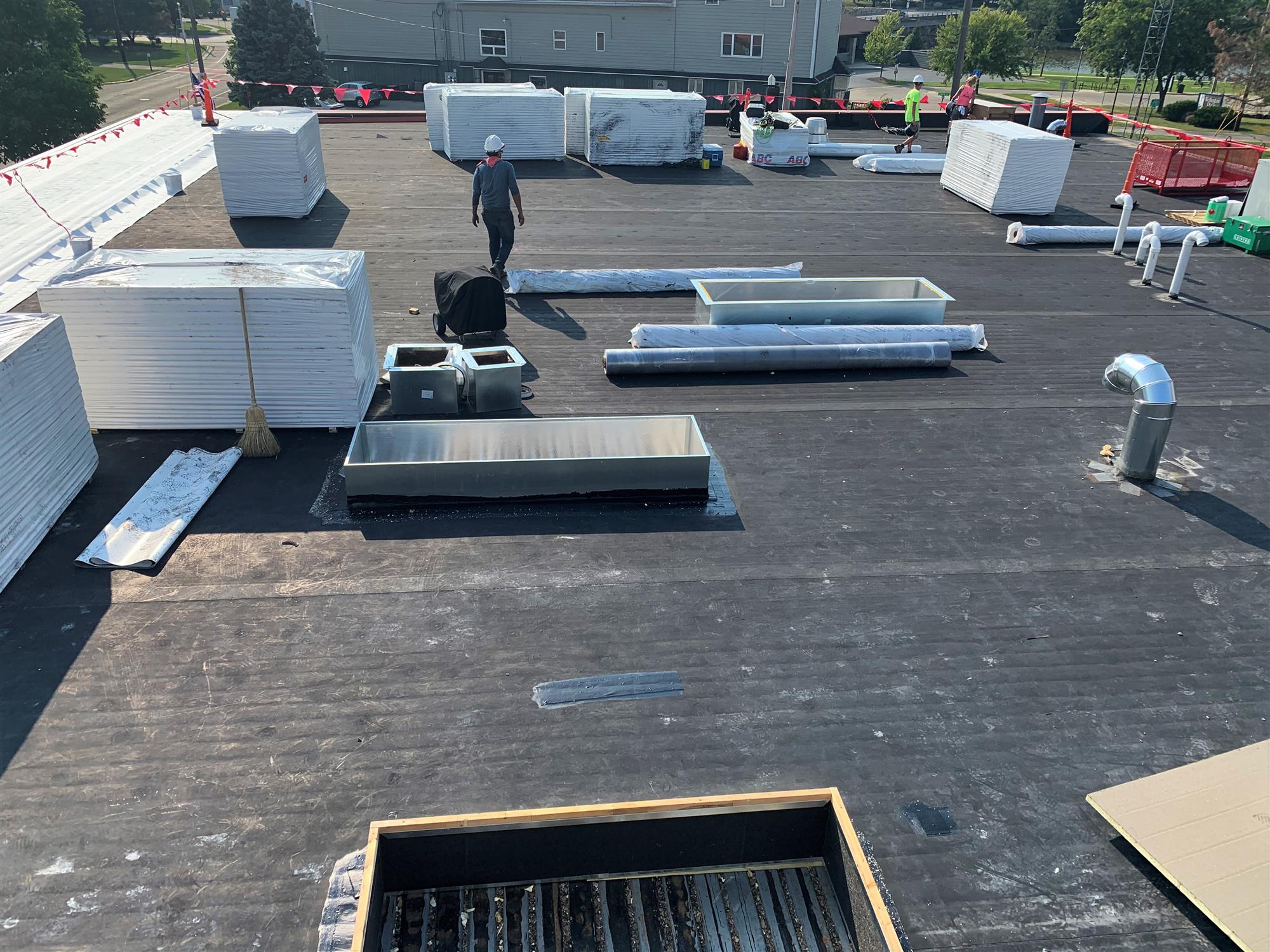 Commercial EPDM Roof Repairs in the Milwaukee area
