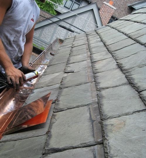 Residential Slate Roofing Installation
