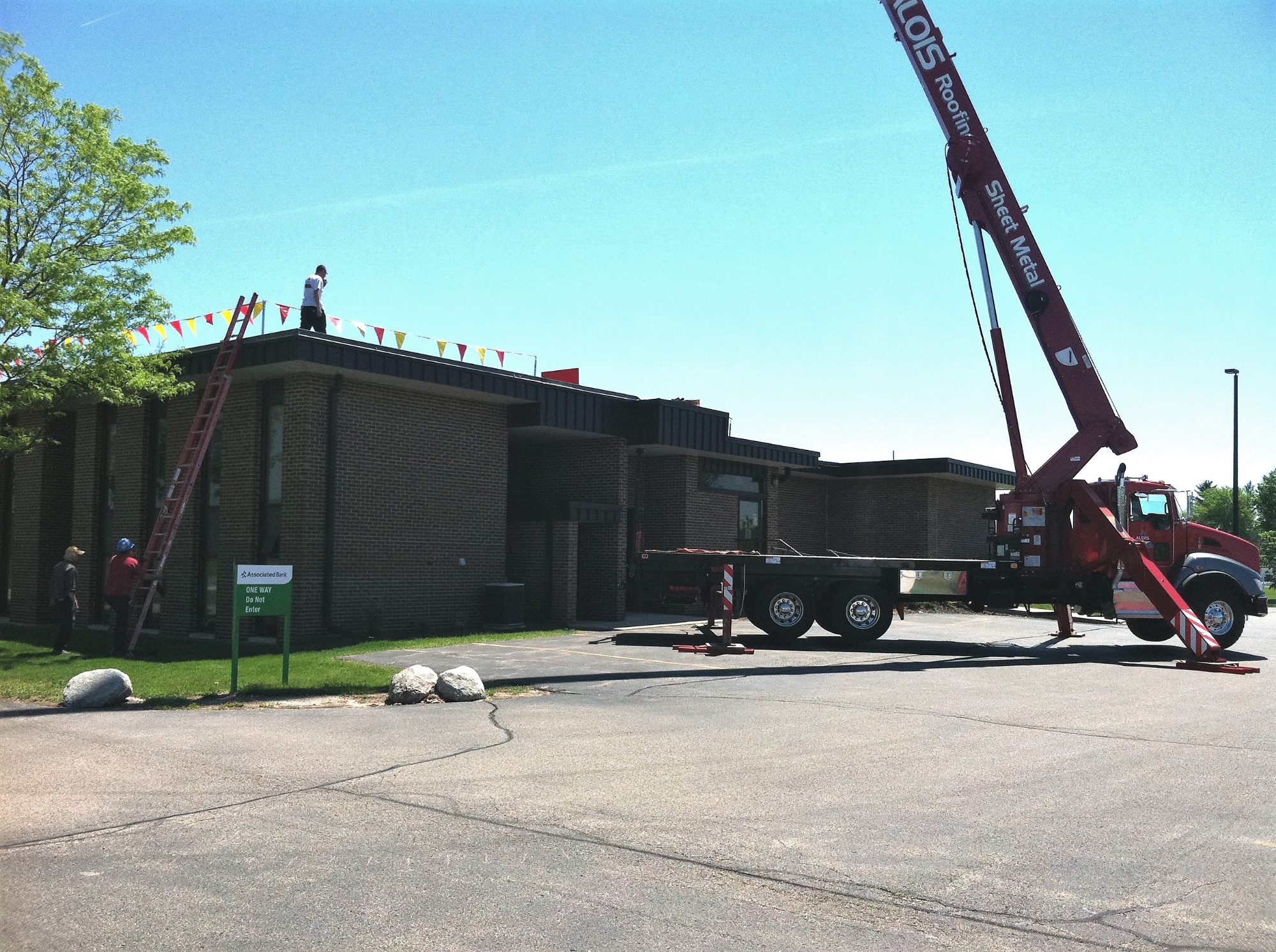 Commercial Flat Roof Replacement Wisconsin
