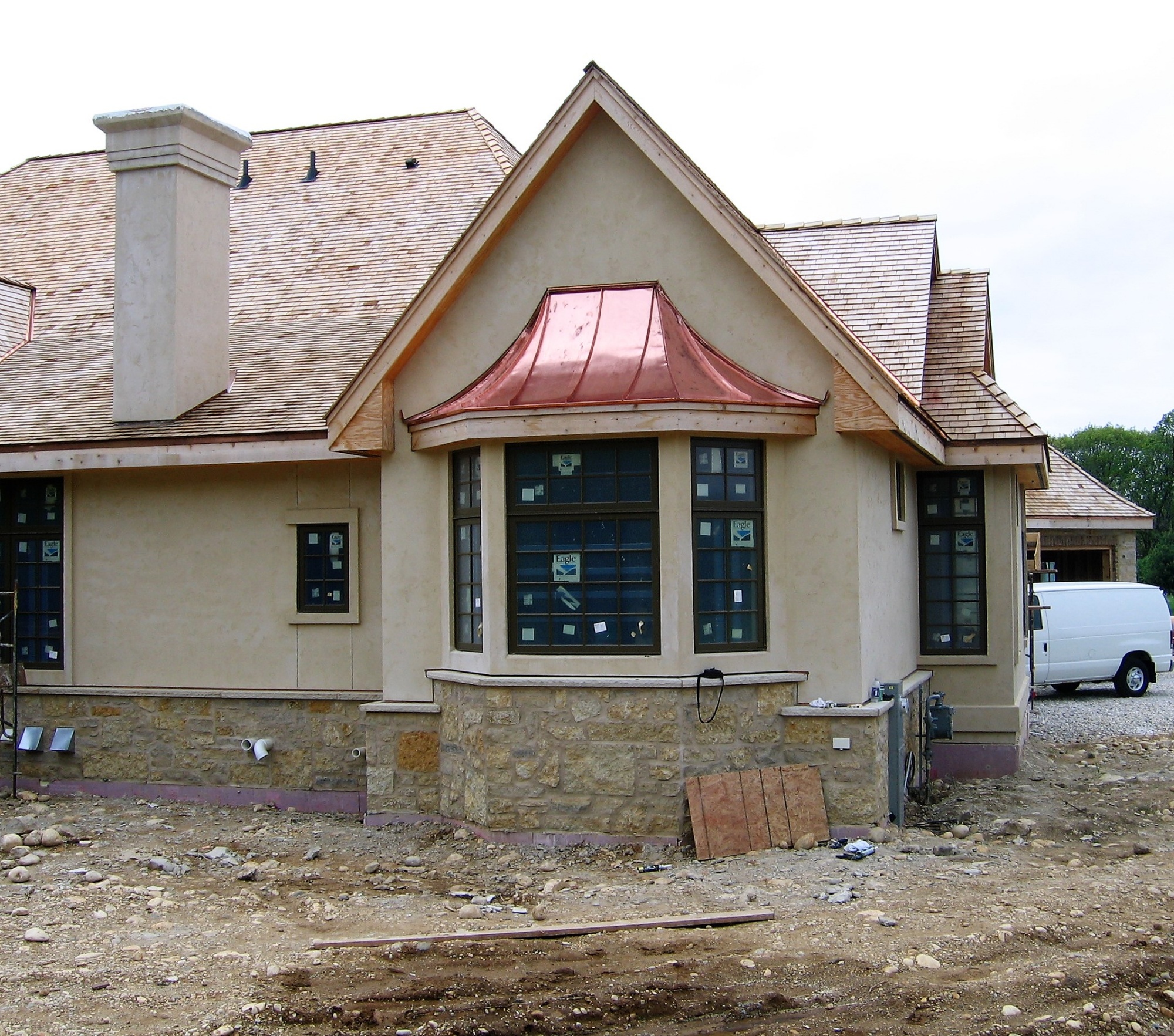 Copper standing seam roofs Milwaukee