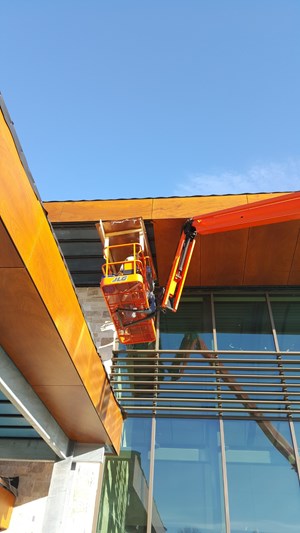 Copper sheet metal installation Wisconsin