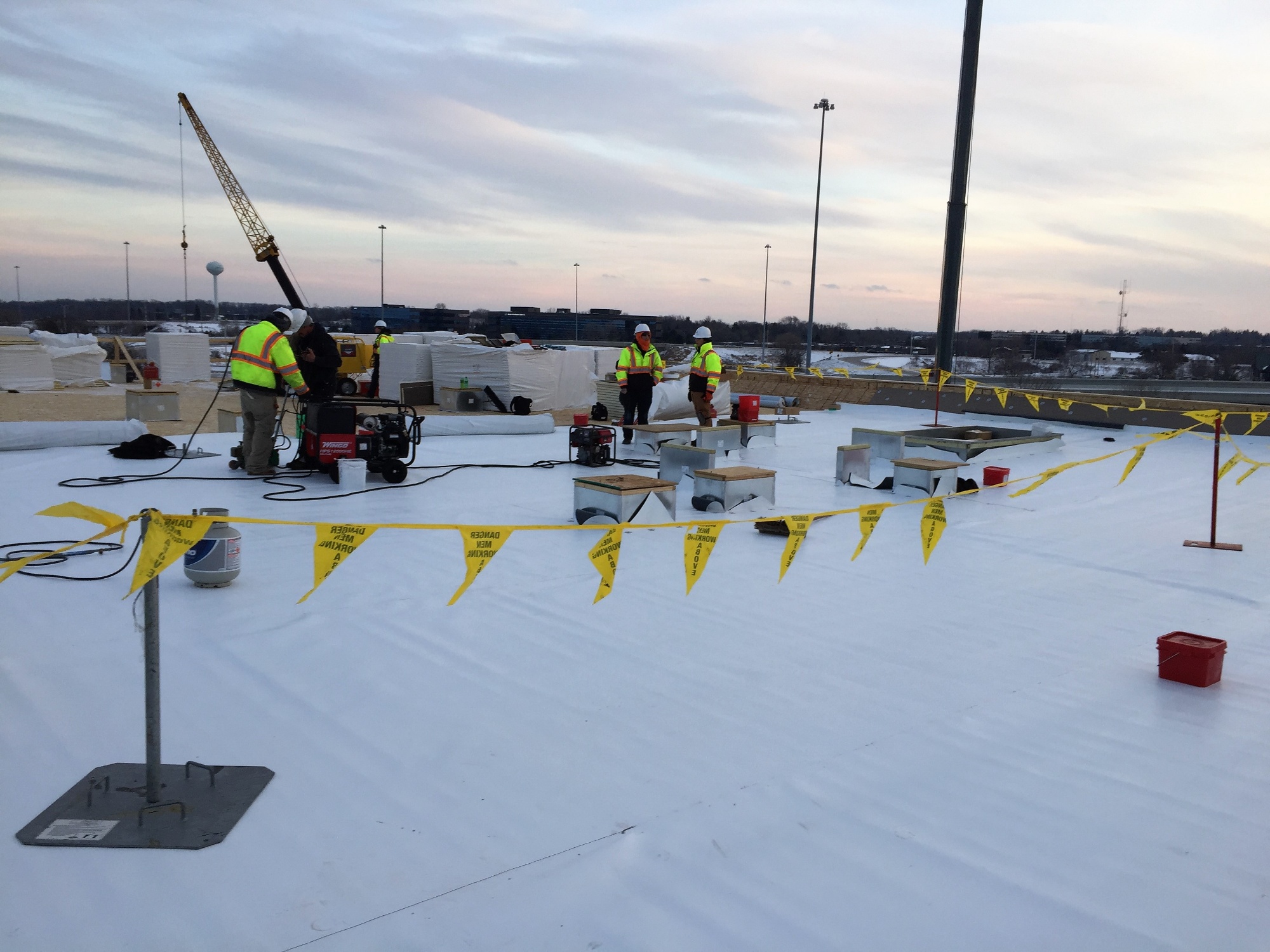 Madison Commercial Roof Installations